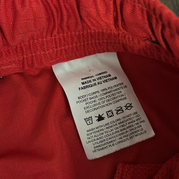 Nike Gently Used Red Dri-Fit Basketball Shorts Sz L (boys) - Picture 5 of 7